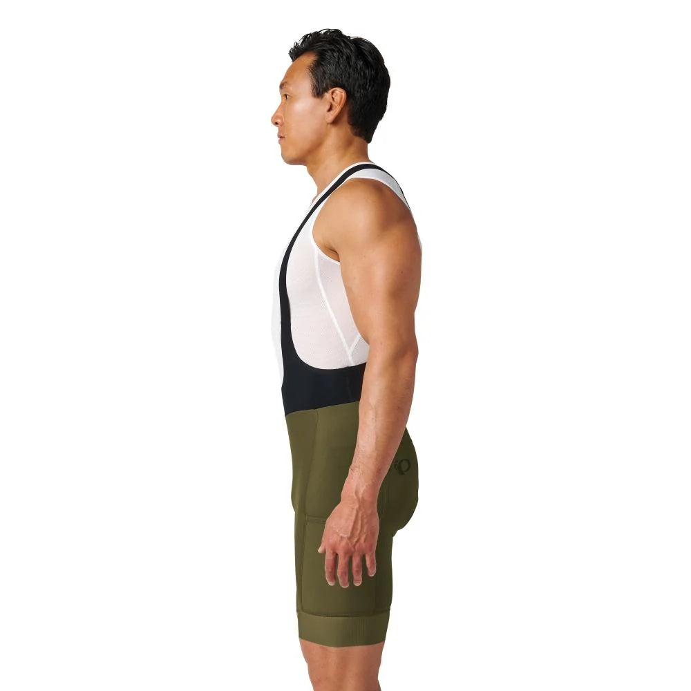 Pearl Izumi Men's Expedition Bib Bike Short olive green/black