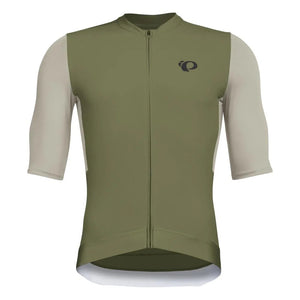 Pearl Izumi Men's Expedition Short Sleeve Bike Jersey Deep Lichen Green/lint