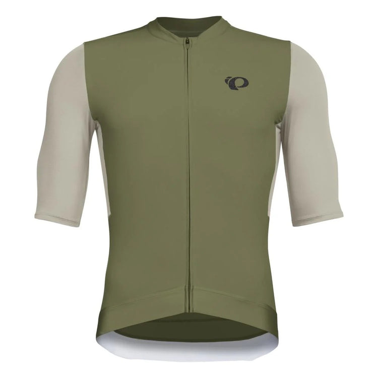 Pearl Izumi Men's Expedition Short Sleeve Bike Jersey Deep Lichen Green/lint