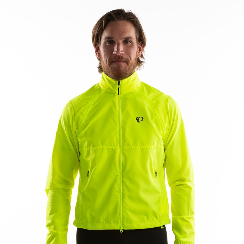 
Pearl Izumi Men's Quest Barrier Convertible Bike Jacket Screaming Yellow