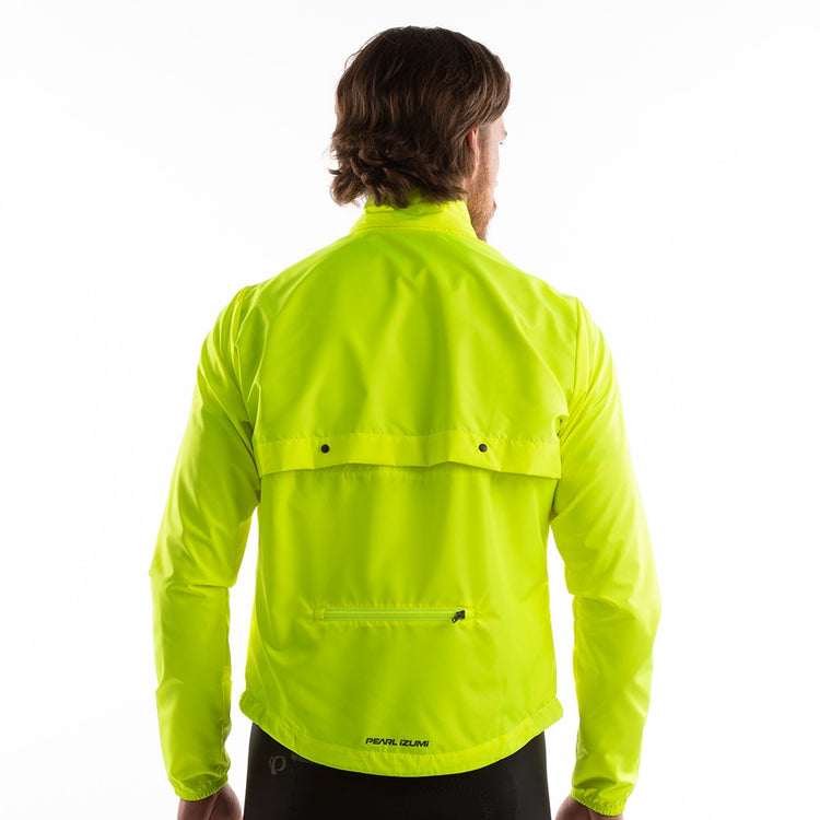 
Pearl Izumi Men's Quest Barrier Convertible Bike Jacket Screaming Yellow