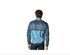 Pearl Izumi Men's Quest Convertible Wind Bike Jacket Aegean Blue/Dark Slate 