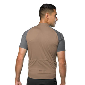 Pearl Izumi Men's Quest Short Sleeve Bike Jersey brown/grey
