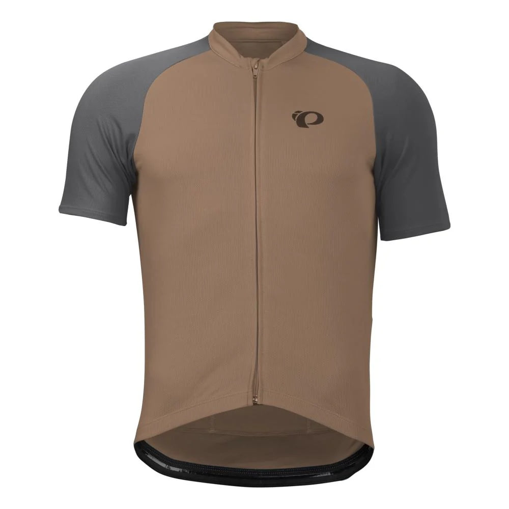 Pearl Izumi Men's Quest Short Sleeve Bike Jersey brown/grey