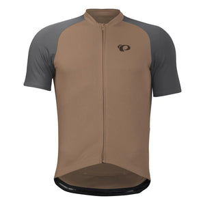 Pearl Izumi Men's Quest Short Sleeve Bike Jersey brown/grey