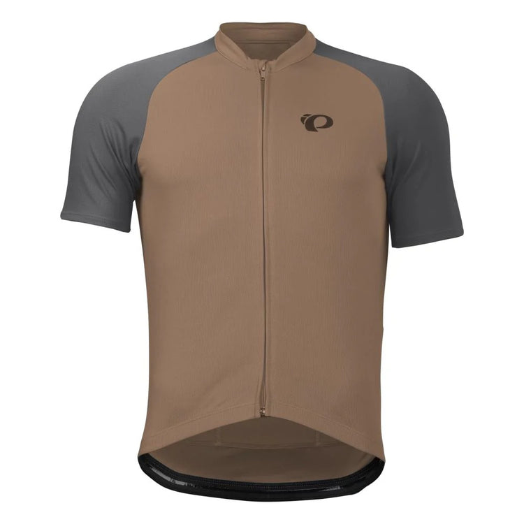 Pearl Izumi Men's Quest Short Sleeve Bike Jersey brown/grey