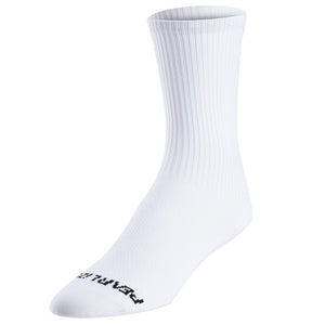 Pearl Izumi Transfer 7" Bike Sock White