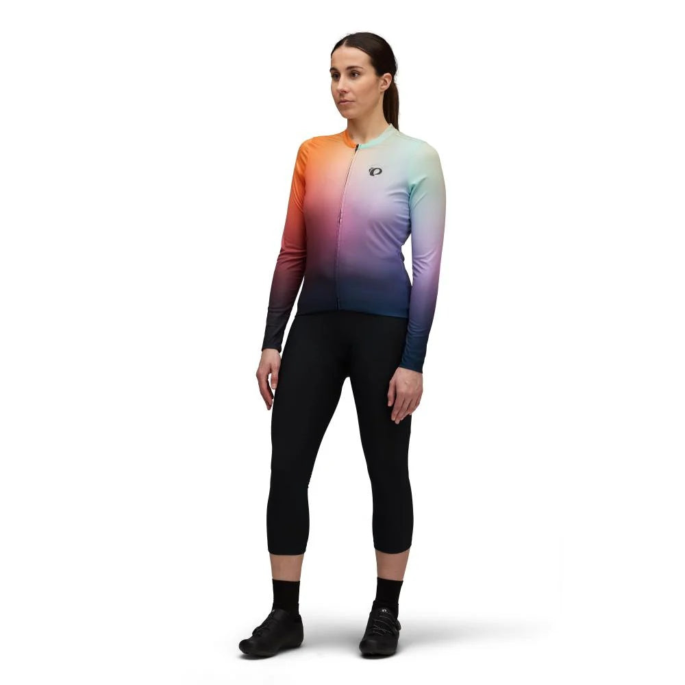 Pearl Izumi Women's Attack Long Sleeve Bike Jersey multi color
