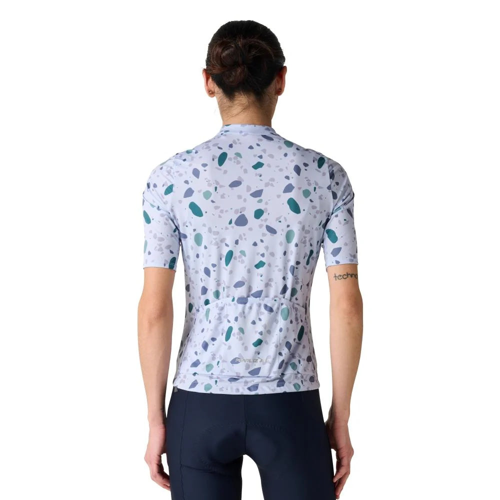 Pearl Izumi Women's Attack Short Sleeve Bike Jersey Heather Multi Terrazzo