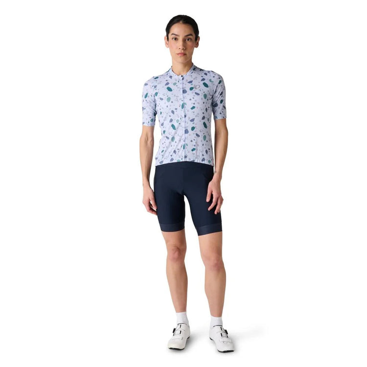 Pearl Izumi Women's Attack Short Sleeve Bike Jersey Heather Multi Terrazzo