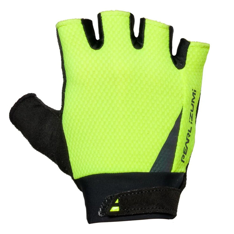 Pearl Izumi Women's Elite Gel Half Finger Bike Glove black/neon yellow