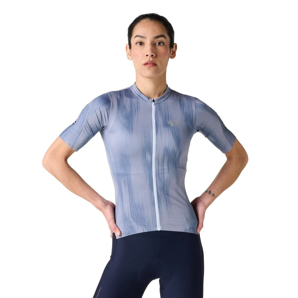 Pearl Izumi Women's Pro Short Sleeve Bike Jersey Hawaiian Nectar Photoblur