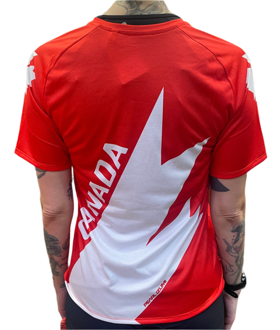 Pearl Izumi Women's Proudly Canadian 2025 Summit Short Sleeve Bike Jersey