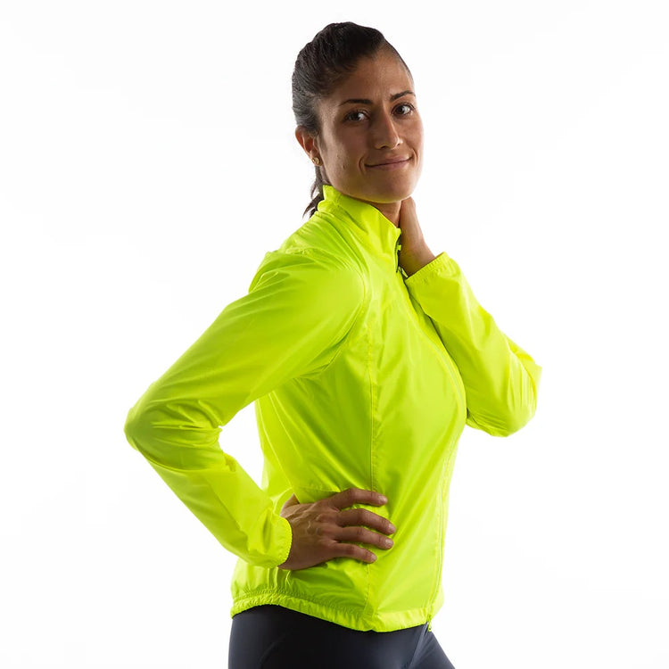 Pearl Izumi Women's Quest Barrier Bike Jacket screaming yellow
