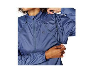 Pearl Izumi Women's Quest Convertible Wind Bike Jacket Vintage Indigo
