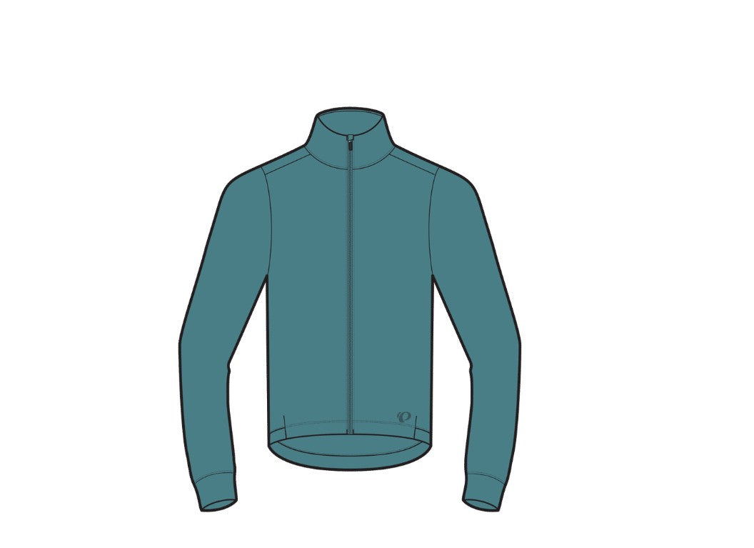 Pearl Izumi Women's Quest Thermal Long Sleeve Bike Jersey Brittany Blue 
