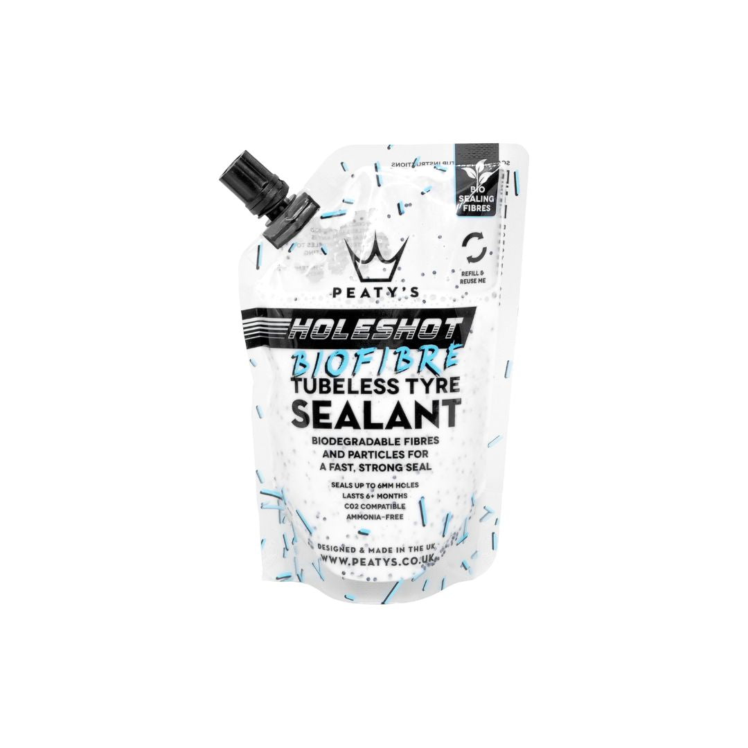 Peatys Holeshot BioFibre Tubeless Tyre Sealant 120 ml