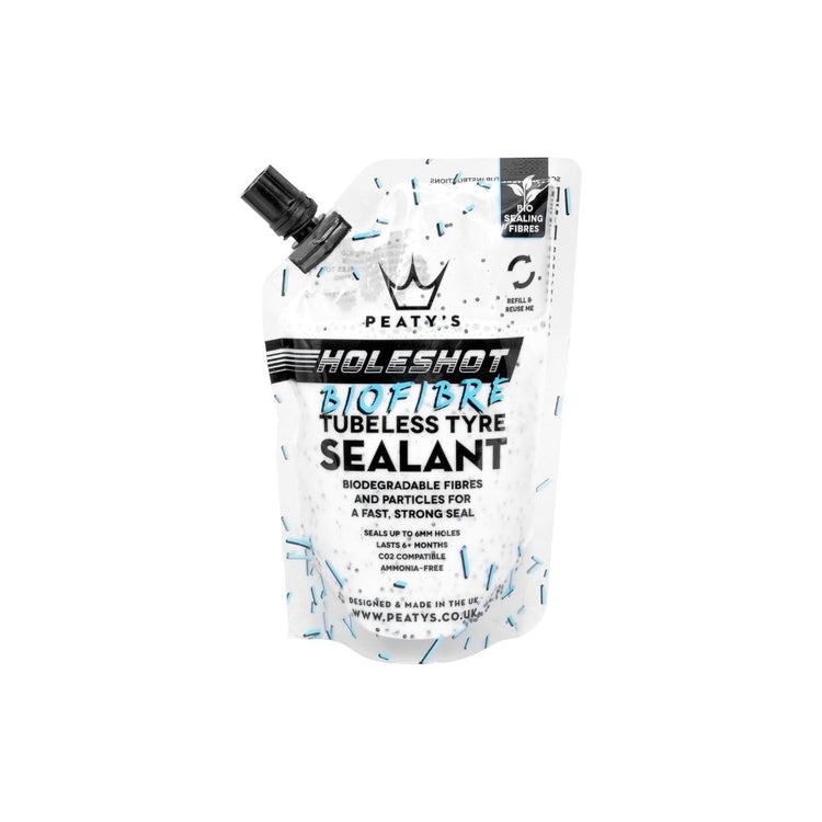 Peatys Holeshot BioFibre Tubeless Tyre Sealant 120 ml