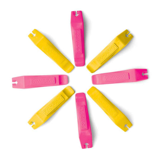 Pedro's Tire Levers (Single) pink yellow