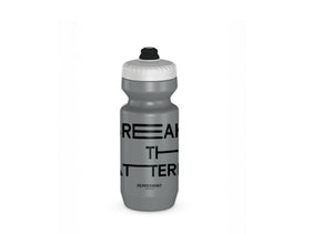 Peppermint Bike Water Bottle Silver
