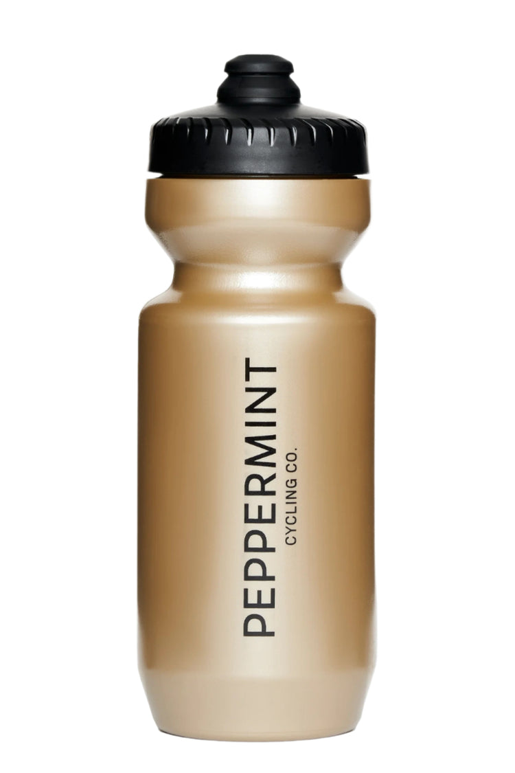Peppermint Signature Water Bottle Gold