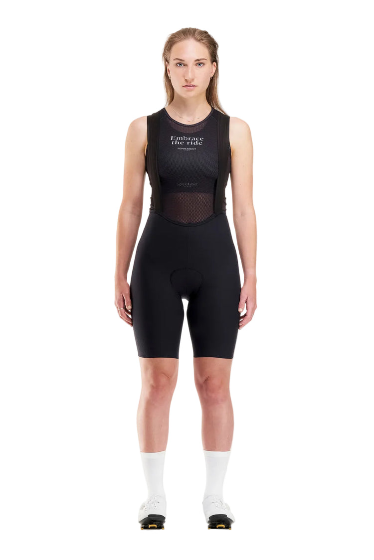 Peppermint Women's Signature Bib Bike Short black