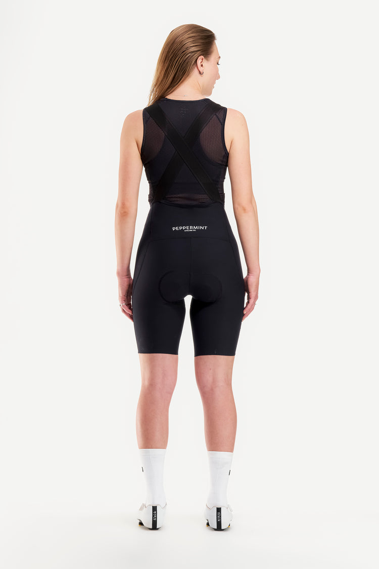 Peppermint Women's Signature Bib Bike Short black