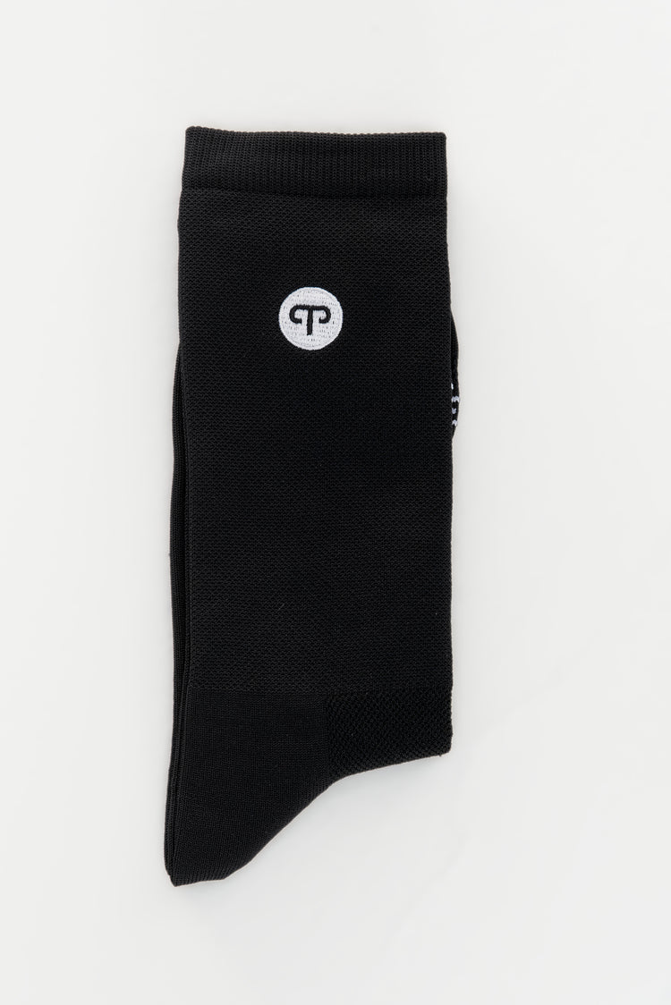 Peppermint Women's Signature Knitted Bike Sock black