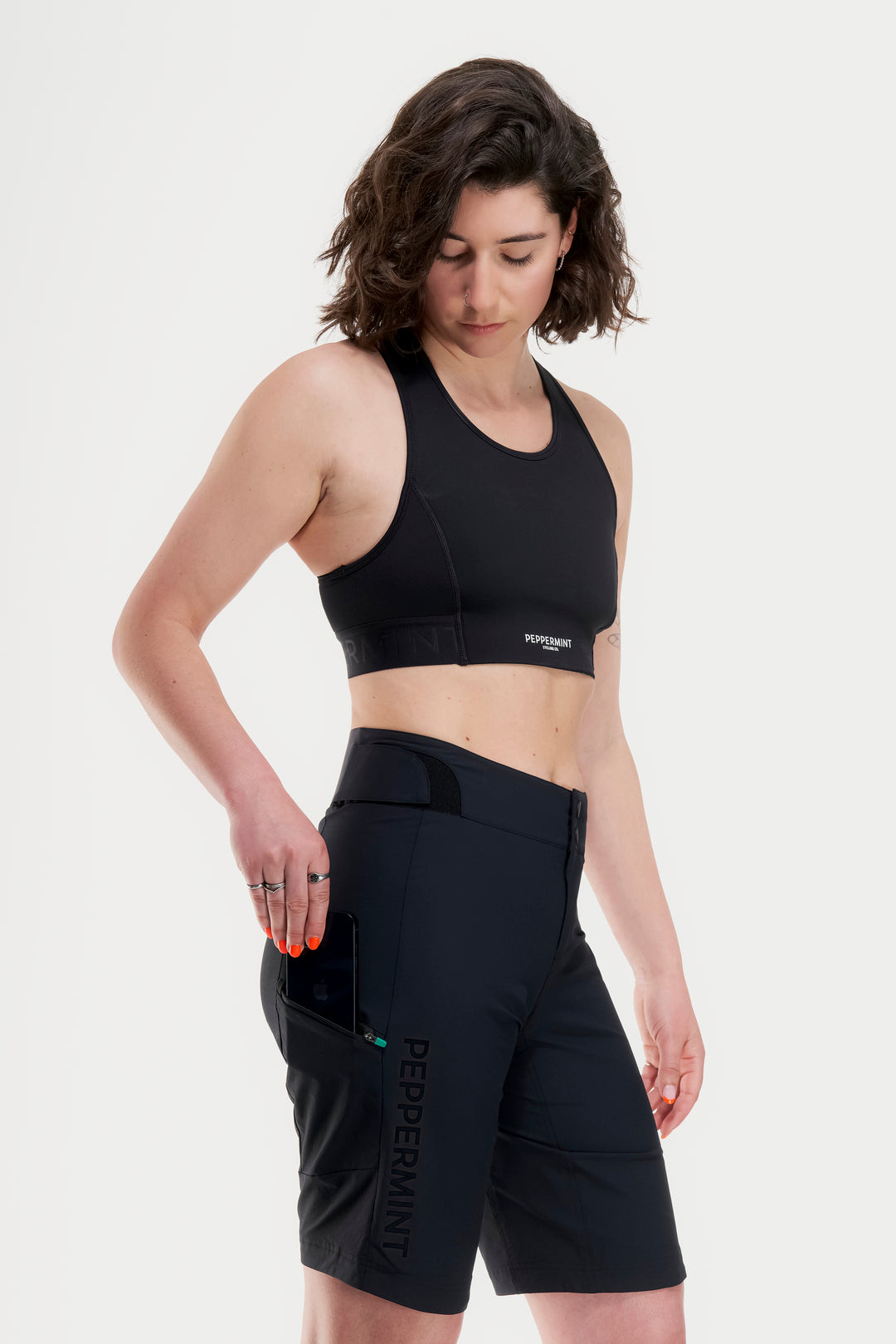 Peppermint Women's Signature Tech (without Liner) Bike Short black