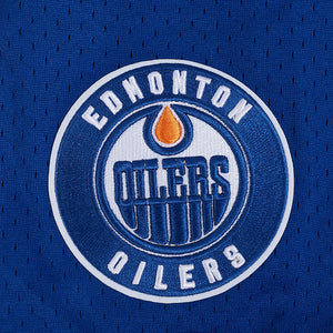 Pro Standard Men's NHL Edmonton Oilers Mesh Baseball Jersey royal blue