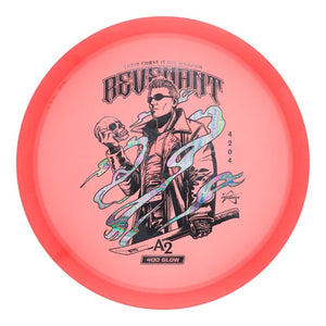 Prodigy A2 400 Ultra Soft Glow Revenant Putt & Approach Golf Disc red