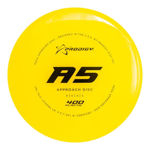 Prodigy A5 400 Putt & Approach Golf Disc yellow