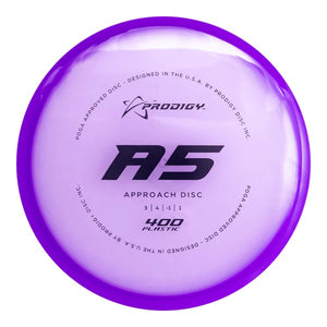 Prodigy A5 400 Putt & Approach Golf Disc purple