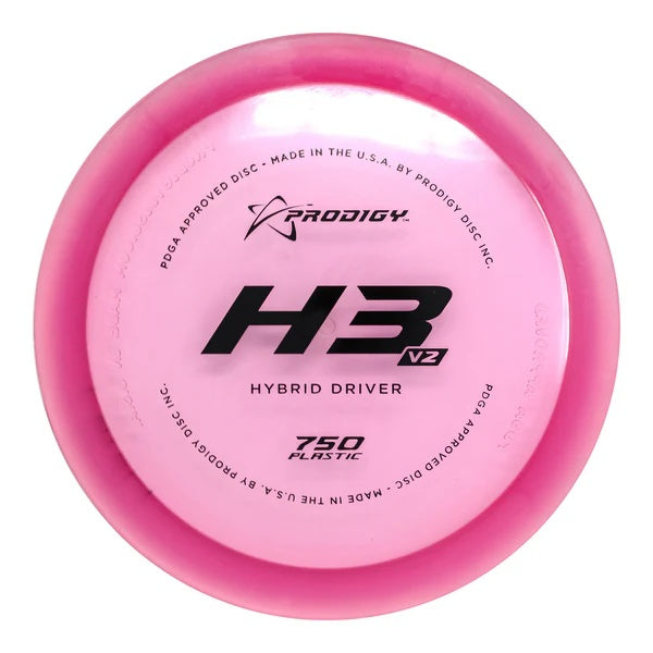 Prodigy H3 V2 750 Hybrid Distance Driver Golf Disc pink