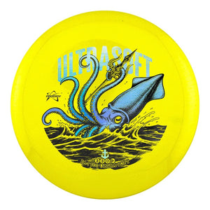 Prodigy PA-1 500 Ultra Soft Plastic Tidal Tyrant Stamp Putt and Approach Golf Disc yellow
