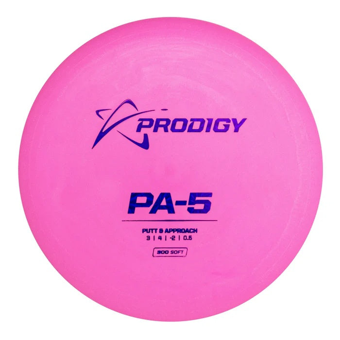 Prodigy PA-5 300 Soft Plastic Putt & Approach Golf Disc pink