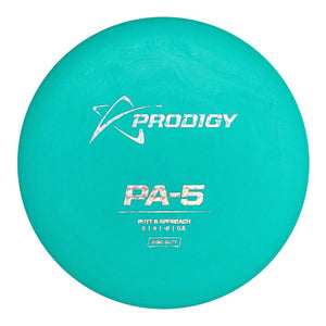 Prodigy PA-5 300 Soft Plastic Putt & Approach Golf Disc teal blue
