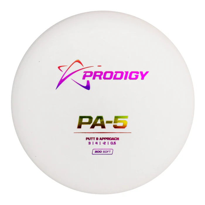 Prodigy PA-5 300 Soft Plastic Putt & Approach Golf Disc white