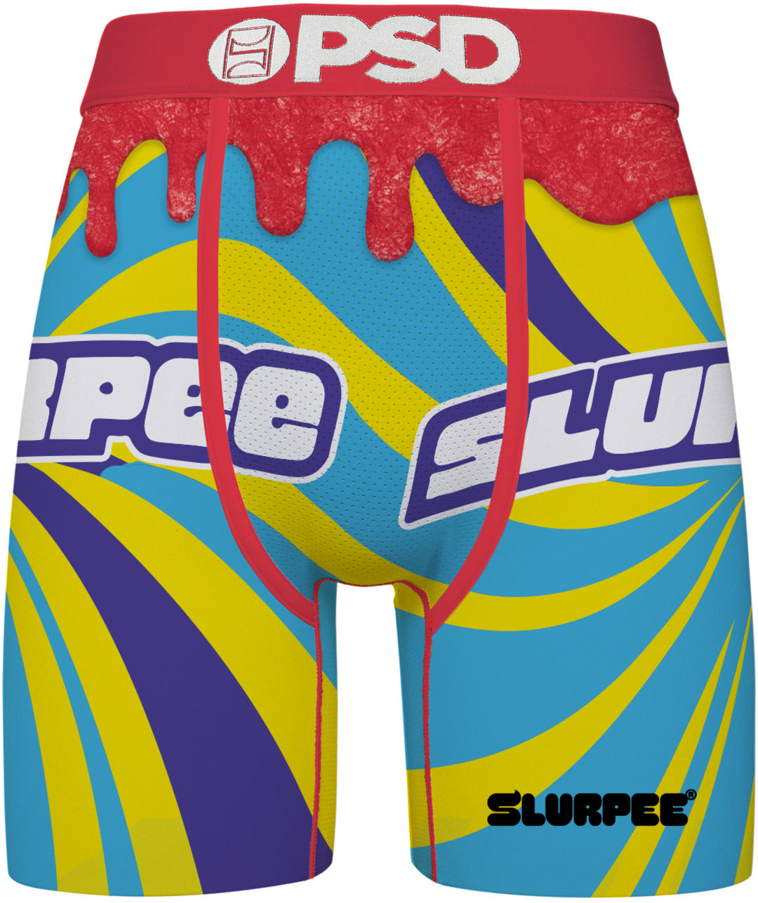 PSD Cherry Slurpee Boxer Briefs red blue yellow
