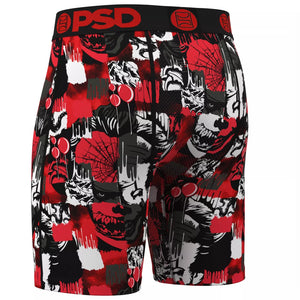 PSD Men's Horror Boxer Briefs pennywise checker it wanted black red 