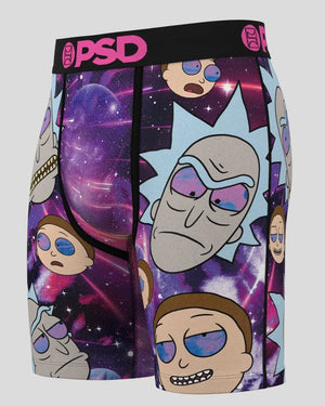 PSD Men's Rick & Morty Boxer Briefs galactic purple