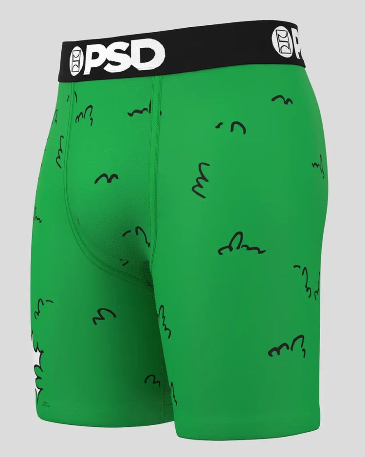 PSD Men's The Simpsons Boxer Briefs Homer's Bush Green