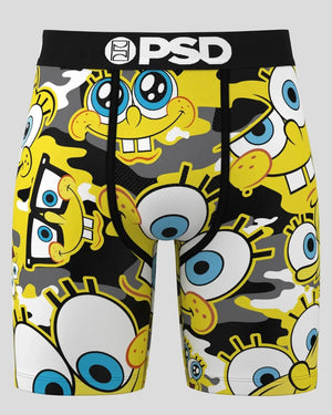 PSD Spongebob Boxer Briefs camo yellow