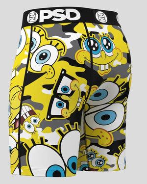 PSD Spongebob Boxer Briefs camo yellow