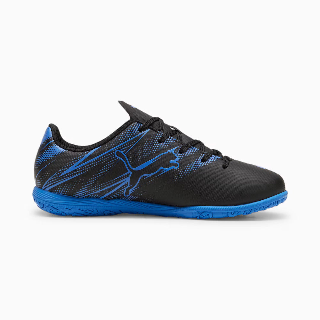 Puma Senior ATTACANTO IT 107479-08 Indoor Soccer Shoe Black Blue 3