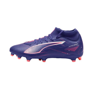 Puma Senior Ultra 5 Play+ FG/AG 107688-01 Soccer Shoes Lapis Lazuli Sunset Glow