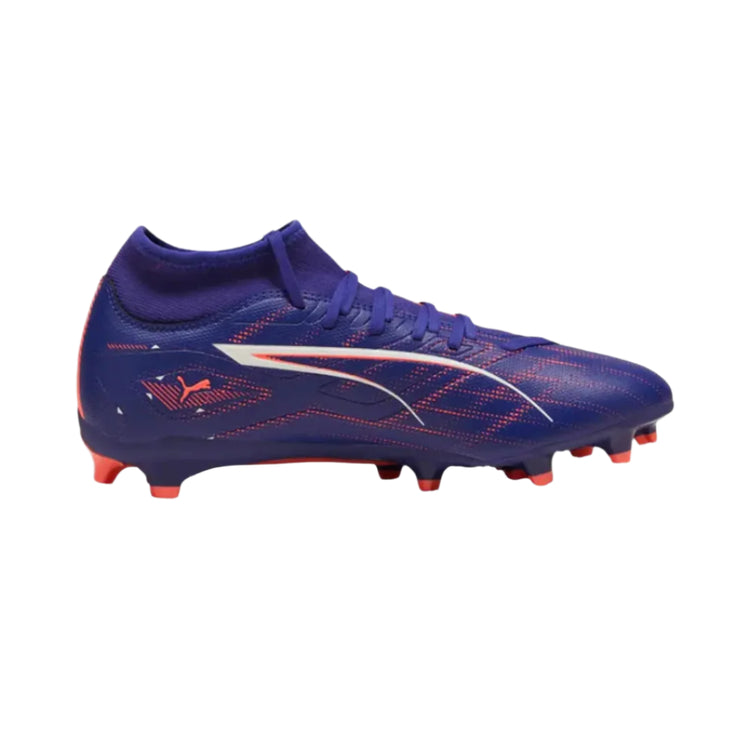 Puma Senior Ultra 5 Play+ FG/AG 107688-01 Soccer Shoes Lapis Lazuli Sunset Glow 1
