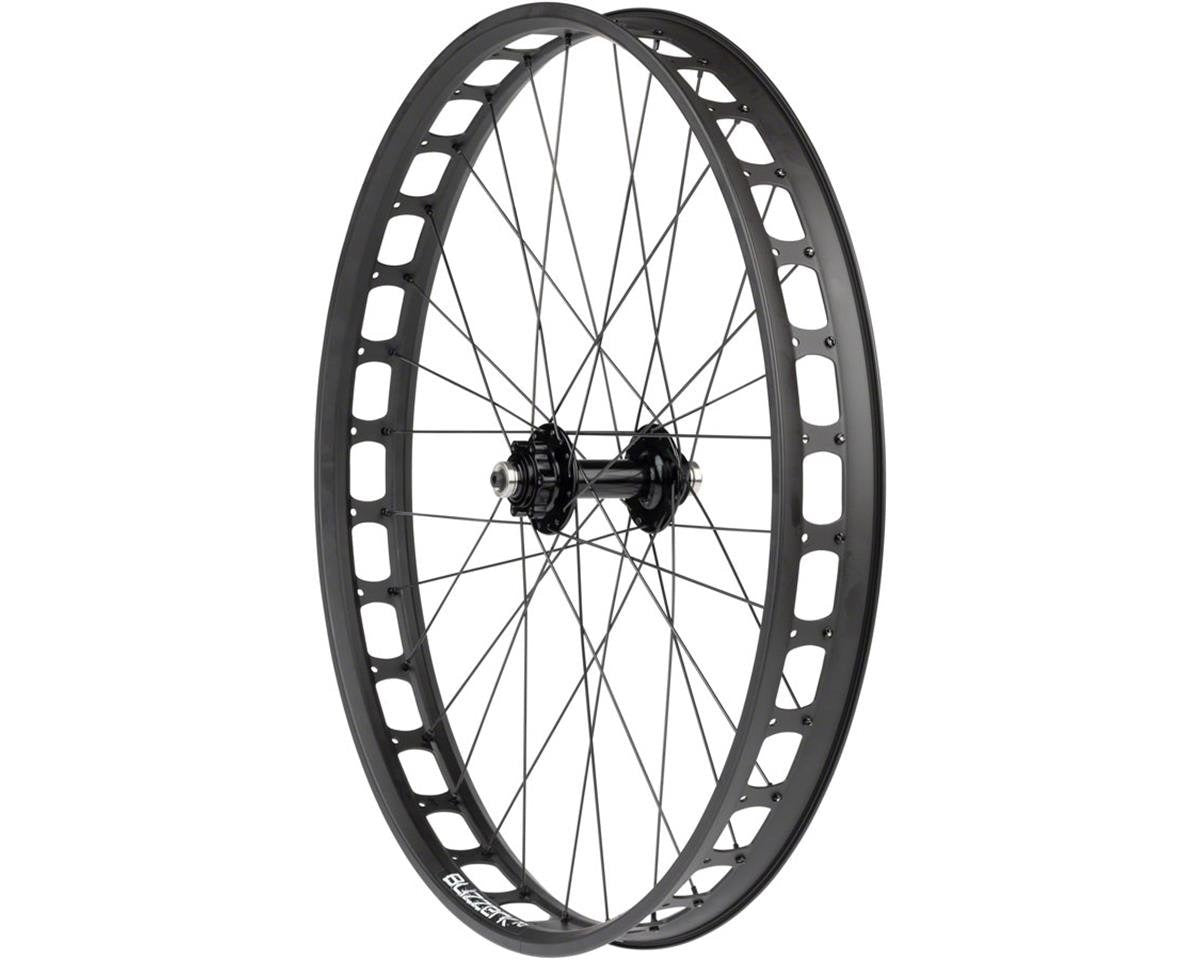 Quality Wheels Blizzerk 26", QR-135mm Pugsley, 6-Bolt 32H Black Front Wheel