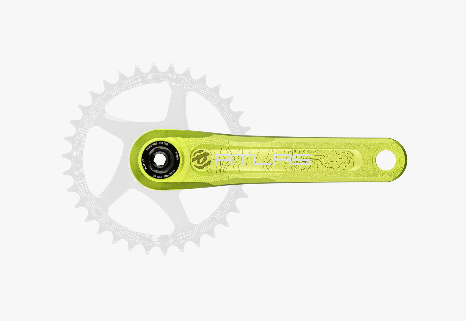 Race Face Atlas Crank Set green