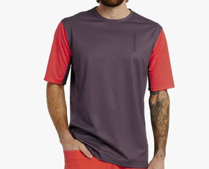 Race Face Men's Indy Short Sleeve Bike Jersey Coral